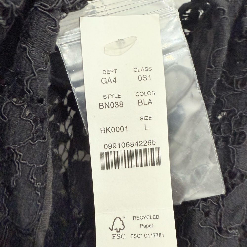 J. Crew Charcoal Lace Long Sleeve Dress - Picture 6 of 12